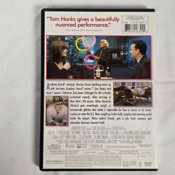 The Terminal (DVD, 2004) Tom Hanks, Catherine Zeta-Jones – Widescreen - Picture 3 of 3